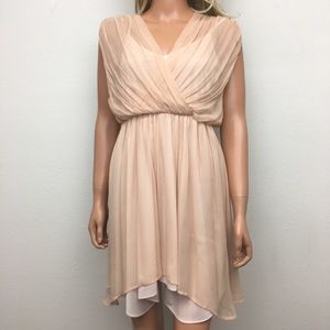 Cynthia Vincent Grecian Goddess Draped Dress